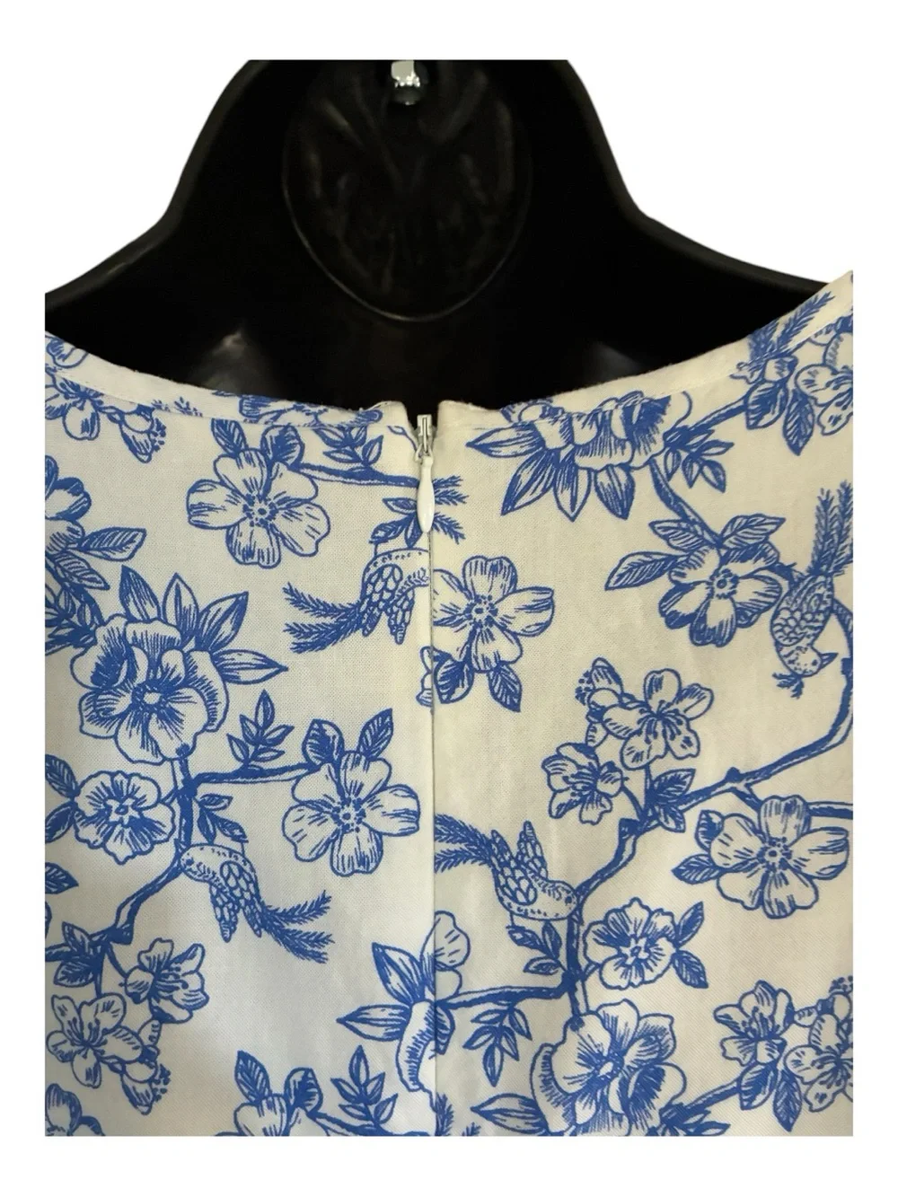 NWOT Matilda Jane Hello Lovely Bluebell Bird Floral A-Line Dress - Size 10